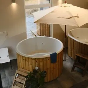 Badezuber Dieselheizung