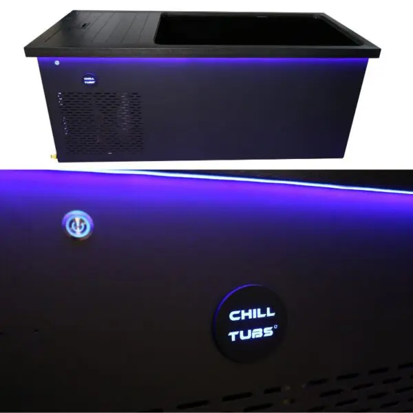 Chill Tubs Obsidian mit Acrylwanne
