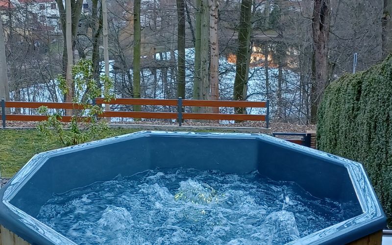 Badevergnügen mit Fernblick