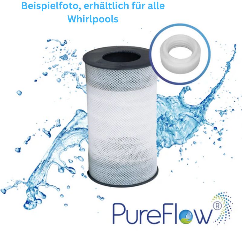 PureFlow® Premium Whirlpoolfilter LongLife inkl. Aktivkohlefilter