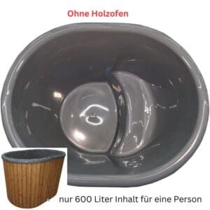 Ovales Tauchbecken - für 1 Person